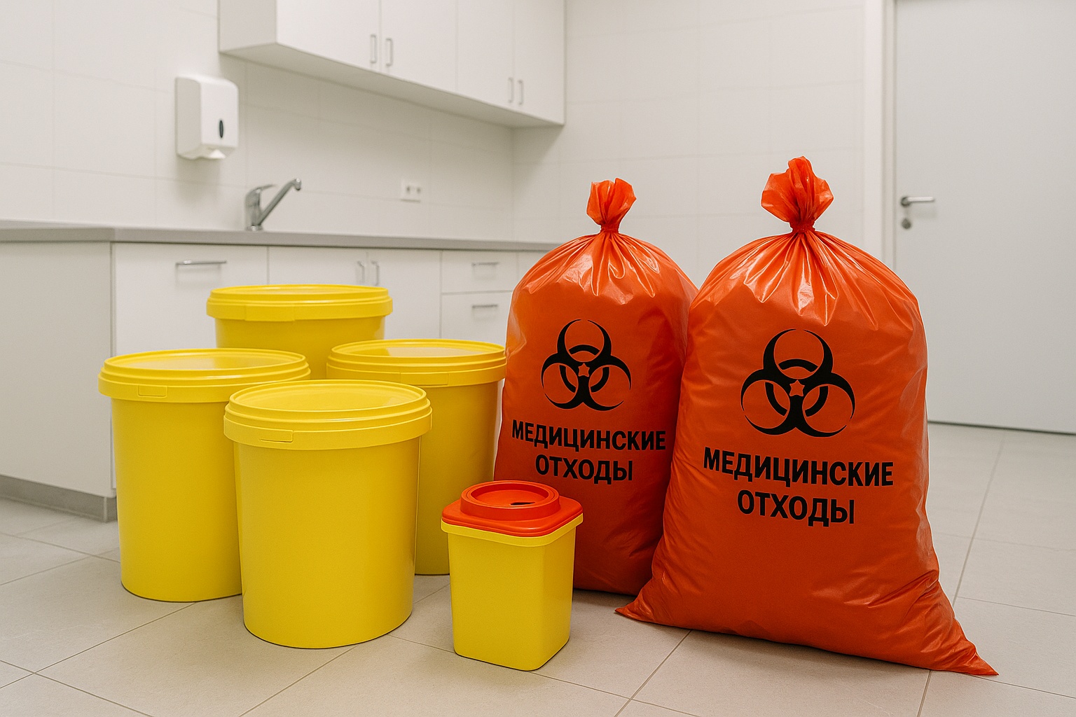 Утилизация медицинских и биологических отходов в Ярцеве – вывоз, сбор, лицензия, цены от 12 руб. – ПроМусор