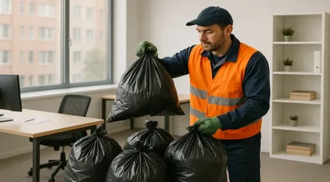 Уборка и вывоз мусора после мероприятий в Ярцеве в октябре